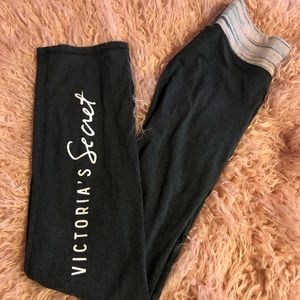 Grey Victoria’s Secret yoga pants LONG